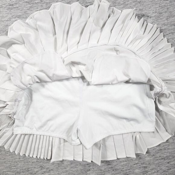 Tennis Skirt Skort With Pockets Pleated Golf High Waisted Womens Size Large 12 - Picture 5 of 11